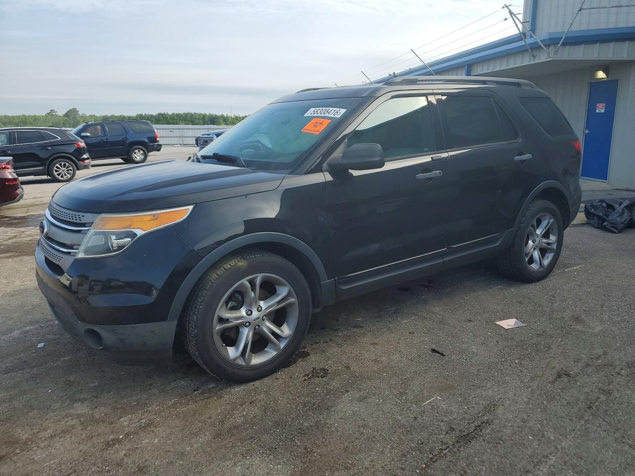 2013 Ford Explorer Black vin: 1FM5K8B81DGC45948