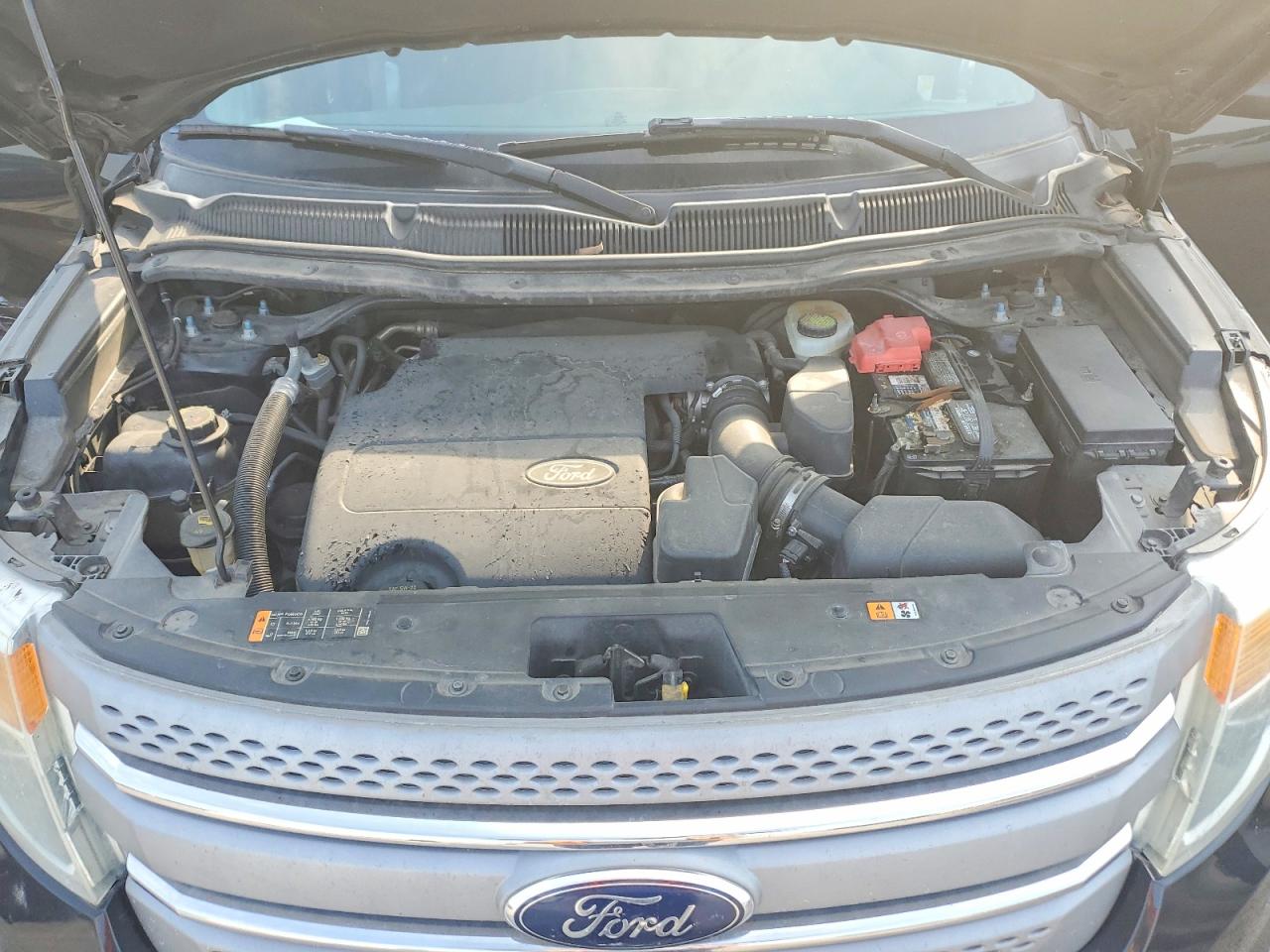 2013 Ford Explorer Black vin: 1FM5K8B81DGC45948