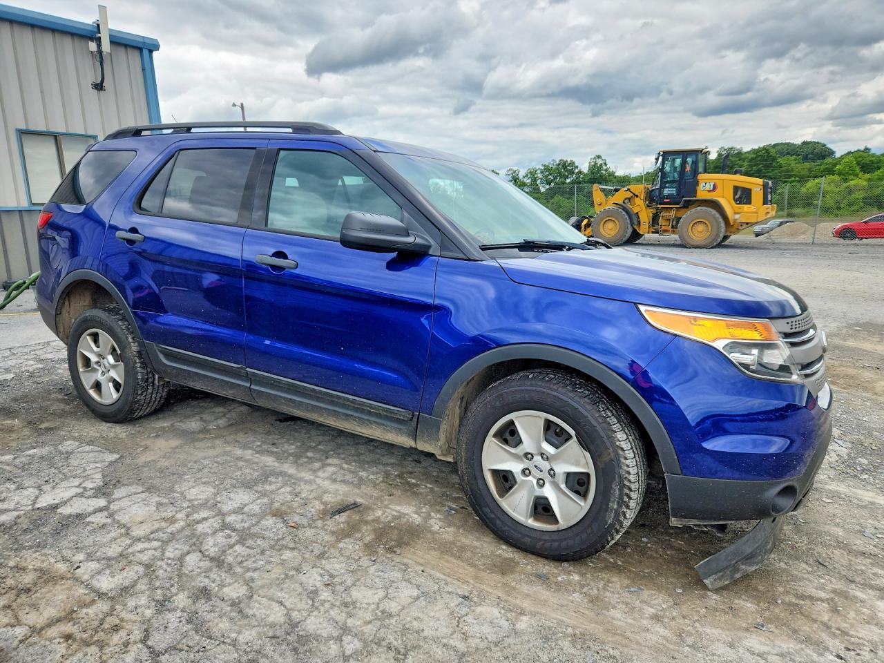 2014 Ford Explorer Blue vin: 1FM5K8B81EGA06577