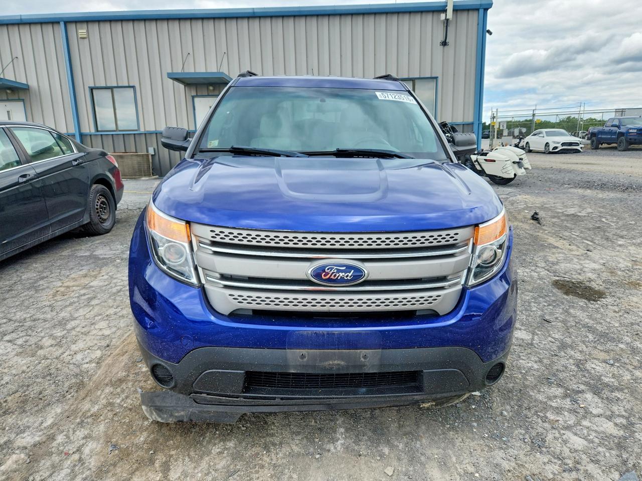 2014 Ford Explorer Blue vin: 1FM5K8B81EGA06577