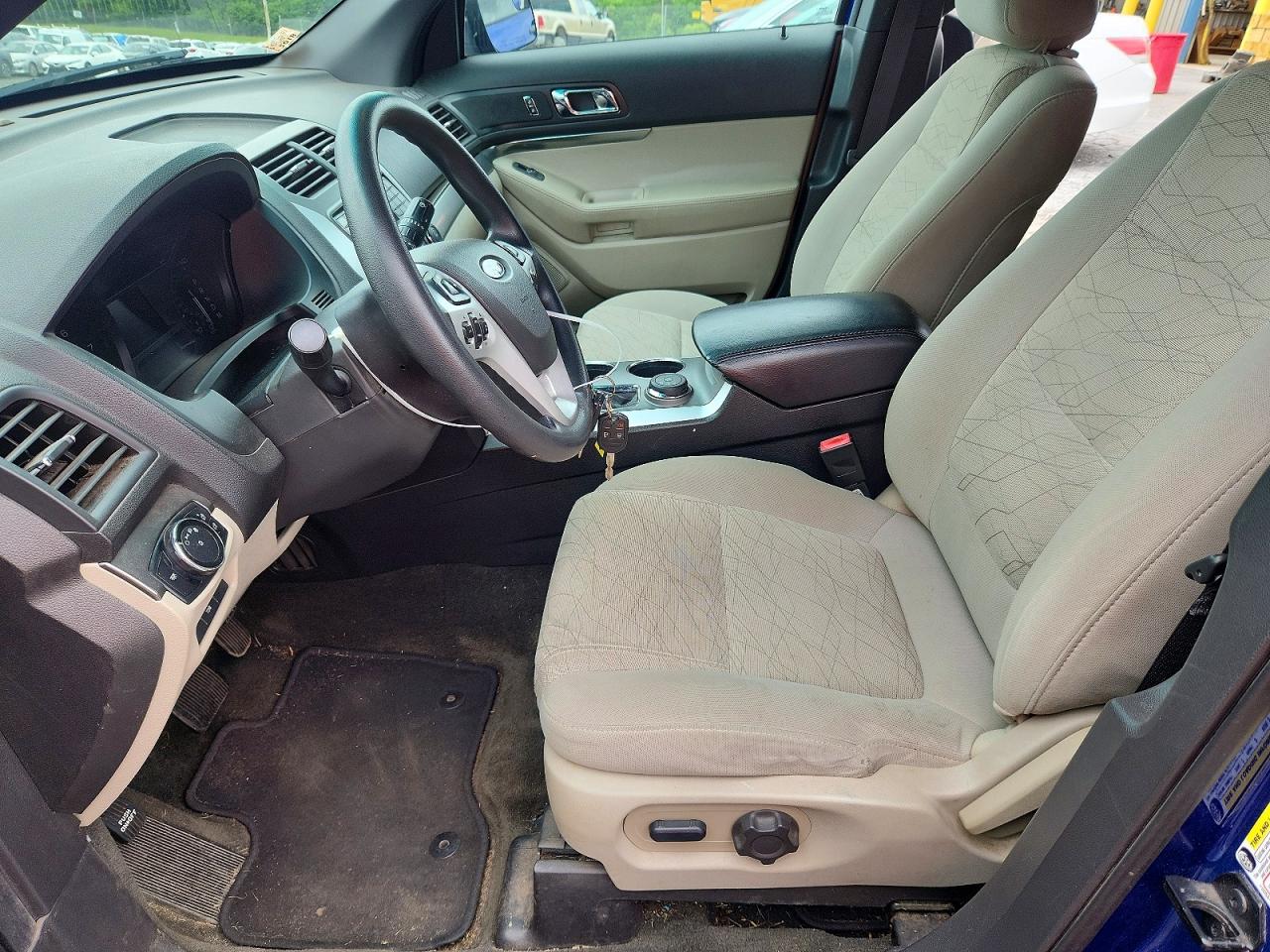2014 Ford Explorer Blue vin: 1FM5K8B81EGA06577
