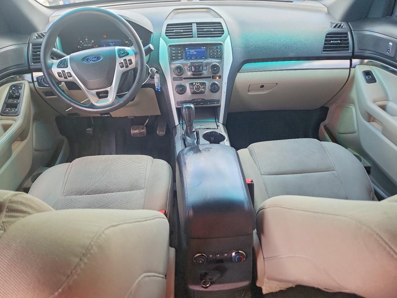 2014 Ford Explorer White vin: 1FM5K8B81EGC27483
