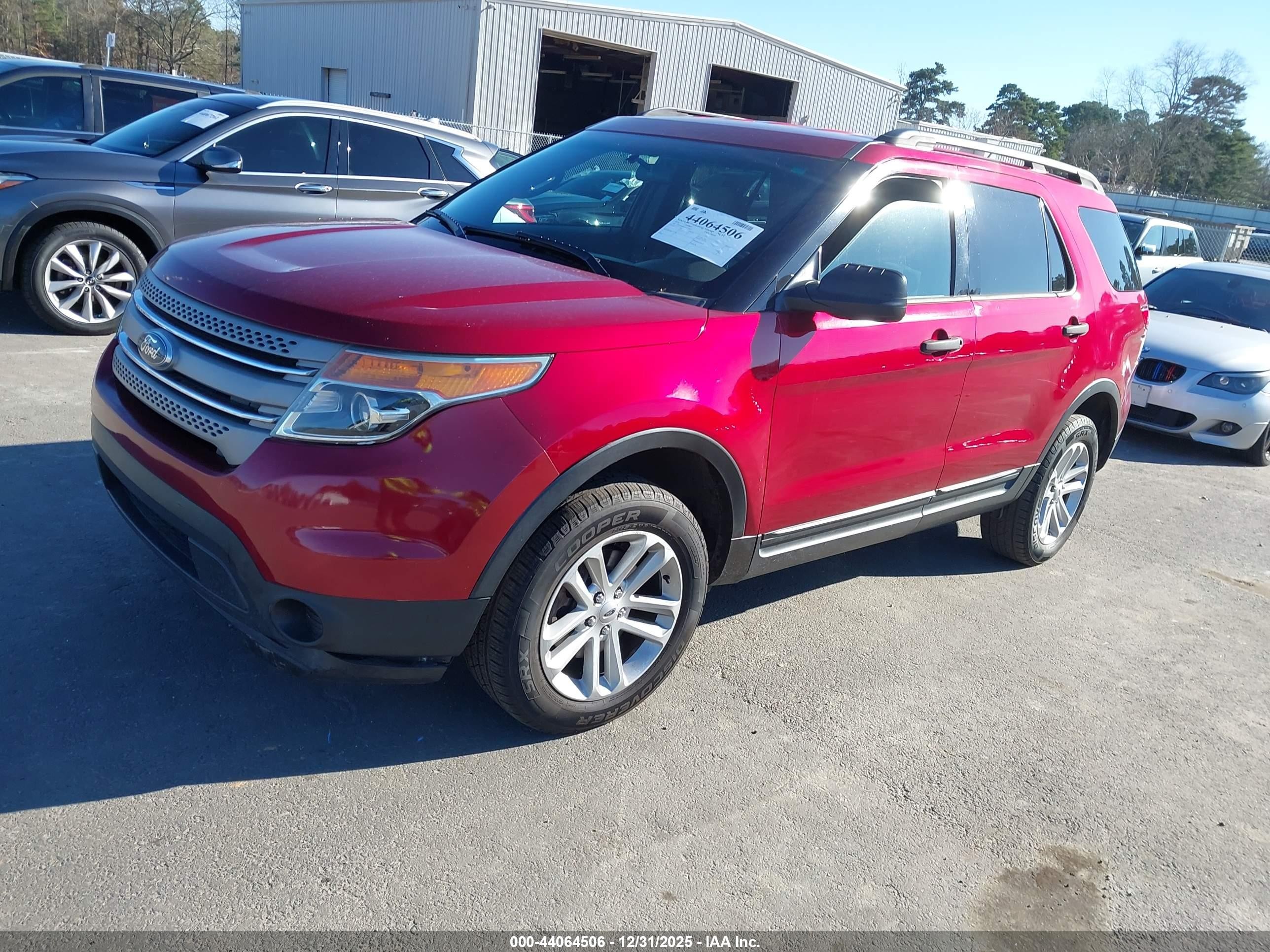 2015 Ford Explorer   Red vin: 1FM5K8B81FGA70832