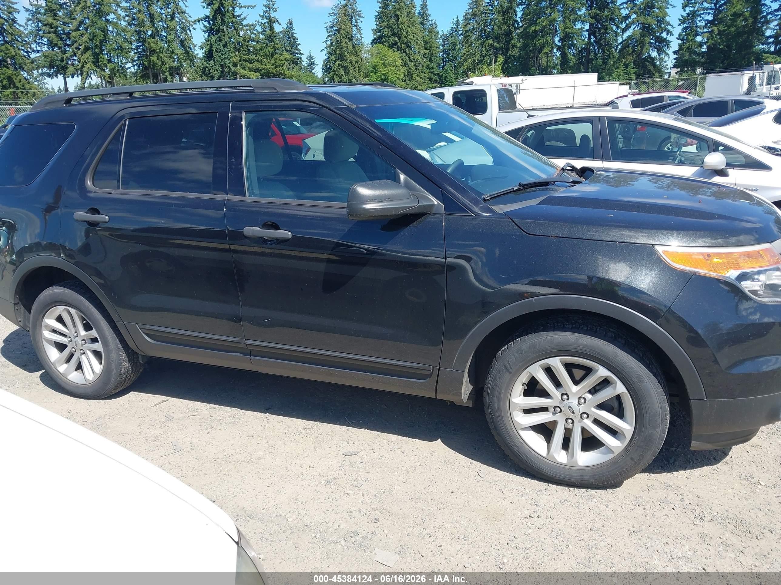 2015 Ford Explorer   Black vin: 1FM5K8B81FGA71785