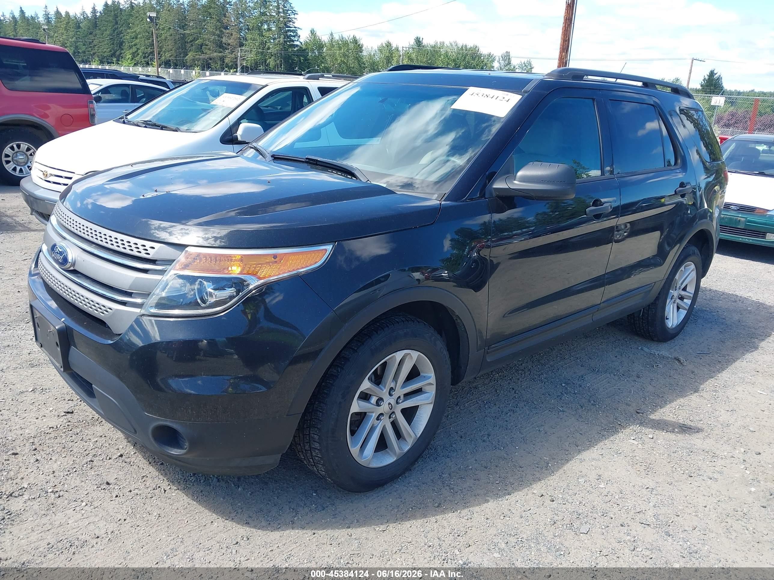 2015 Ford Explorer   Black vin: 1FM5K8B81FGA71785