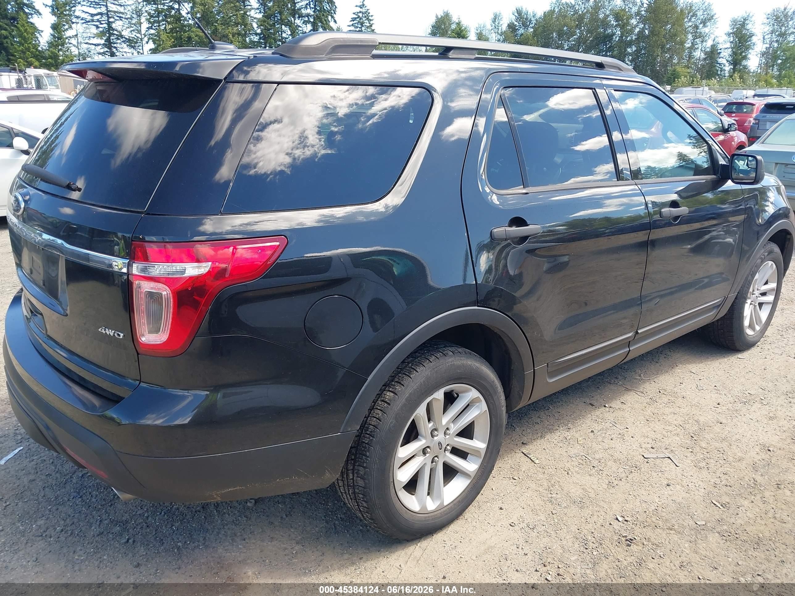 2015 Ford Explorer   Black vin: 1FM5K8B81FGA71785