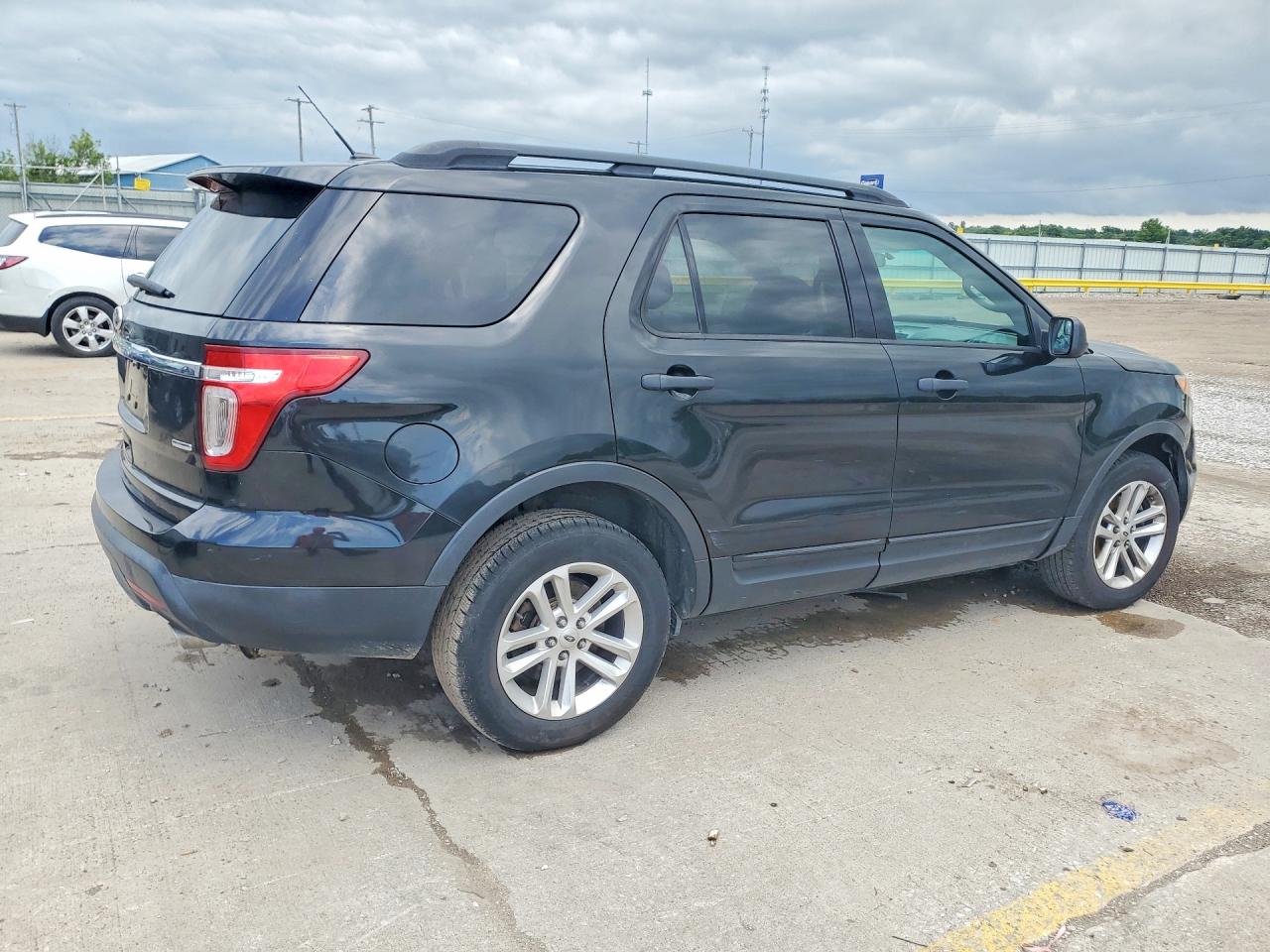 2015 Ford Explorer Black vin: 1FM5K8B81FGB30169