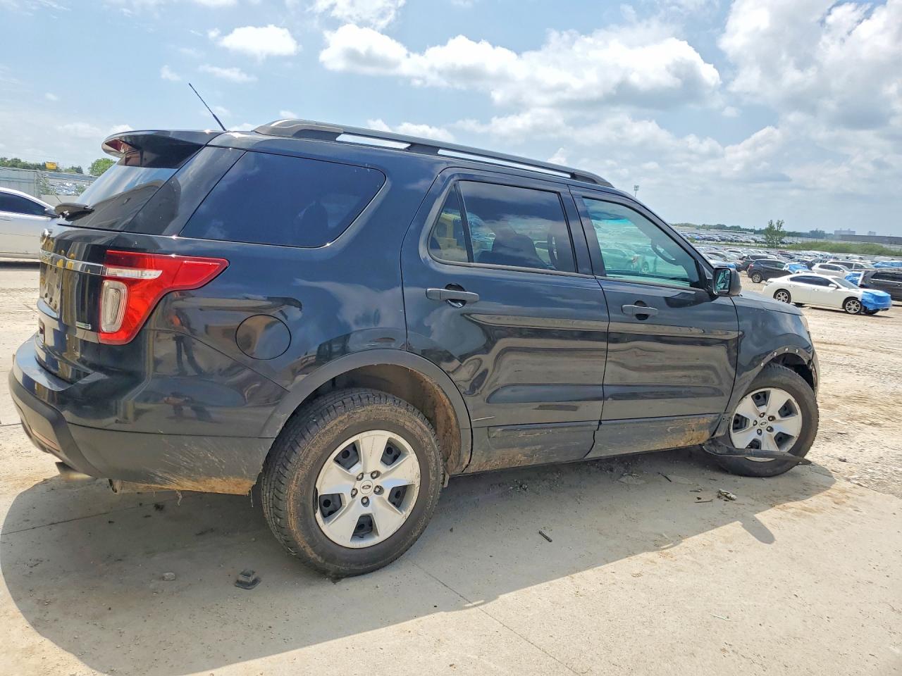 2013 Ford Explorer Black vin: 1FM5K8B82DGC60989