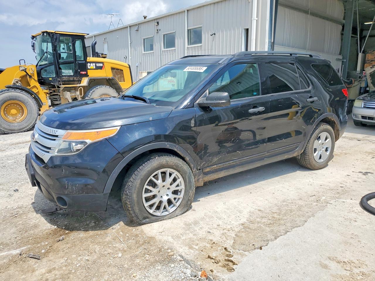 2013 Ford Explorer Black vin: 1FM5K8B82DGC60989