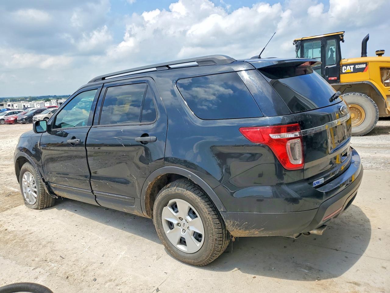 2013 Ford Explorer Black vin: 1FM5K8B82DGC60989