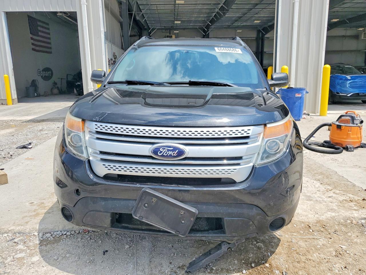 2013 Ford Explorer Black vin: 1FM5K8B82DGC60989