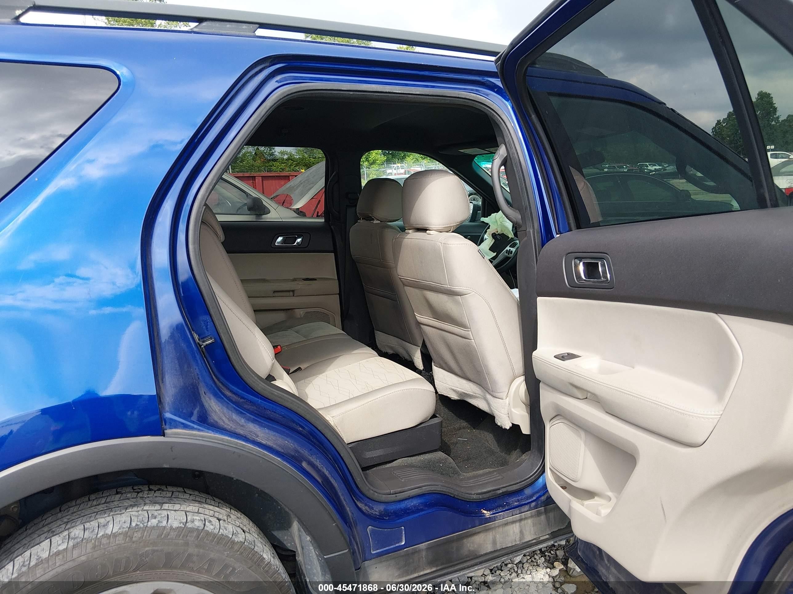 2015 Ford Explorer   Blue vin: 1FM5K8B82FGC47825