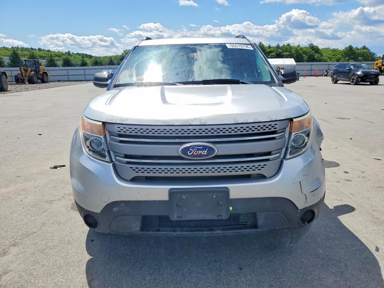 2013 Ford Explorer Серебряный vin: 1FM5K8B83DGA16042