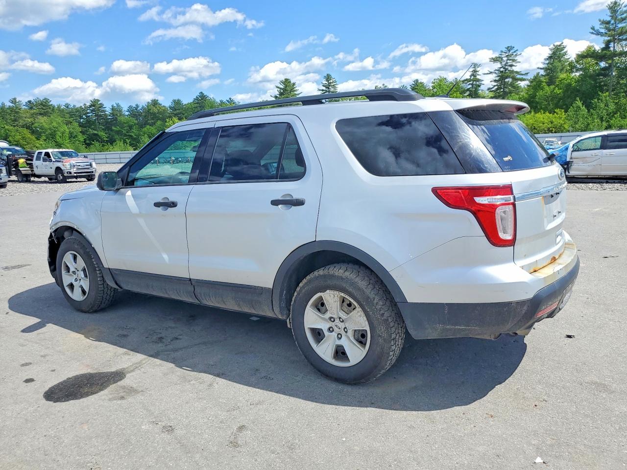 2013 Ford Explorer Серебряный vin: 1FM5K8B83DGA16042
