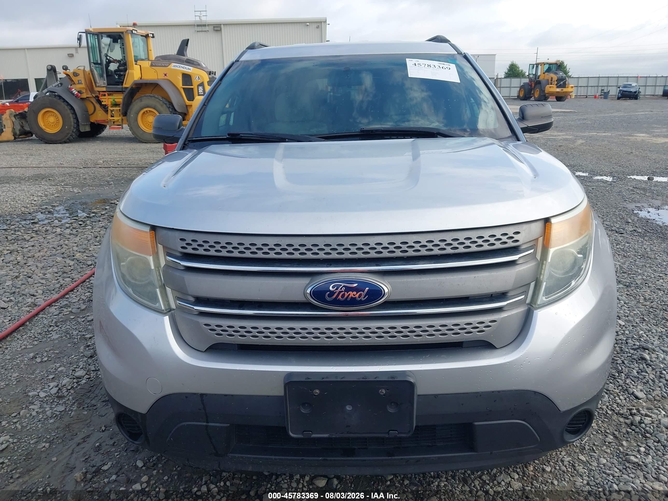 2013 Ford Explorer   Silver vin: 1FM5K8B83DGA50322