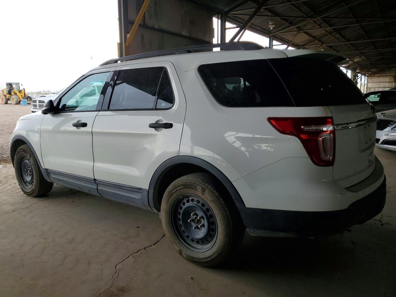 2013 Ford Explorer White vin: 1FM5K8B83DGA55763