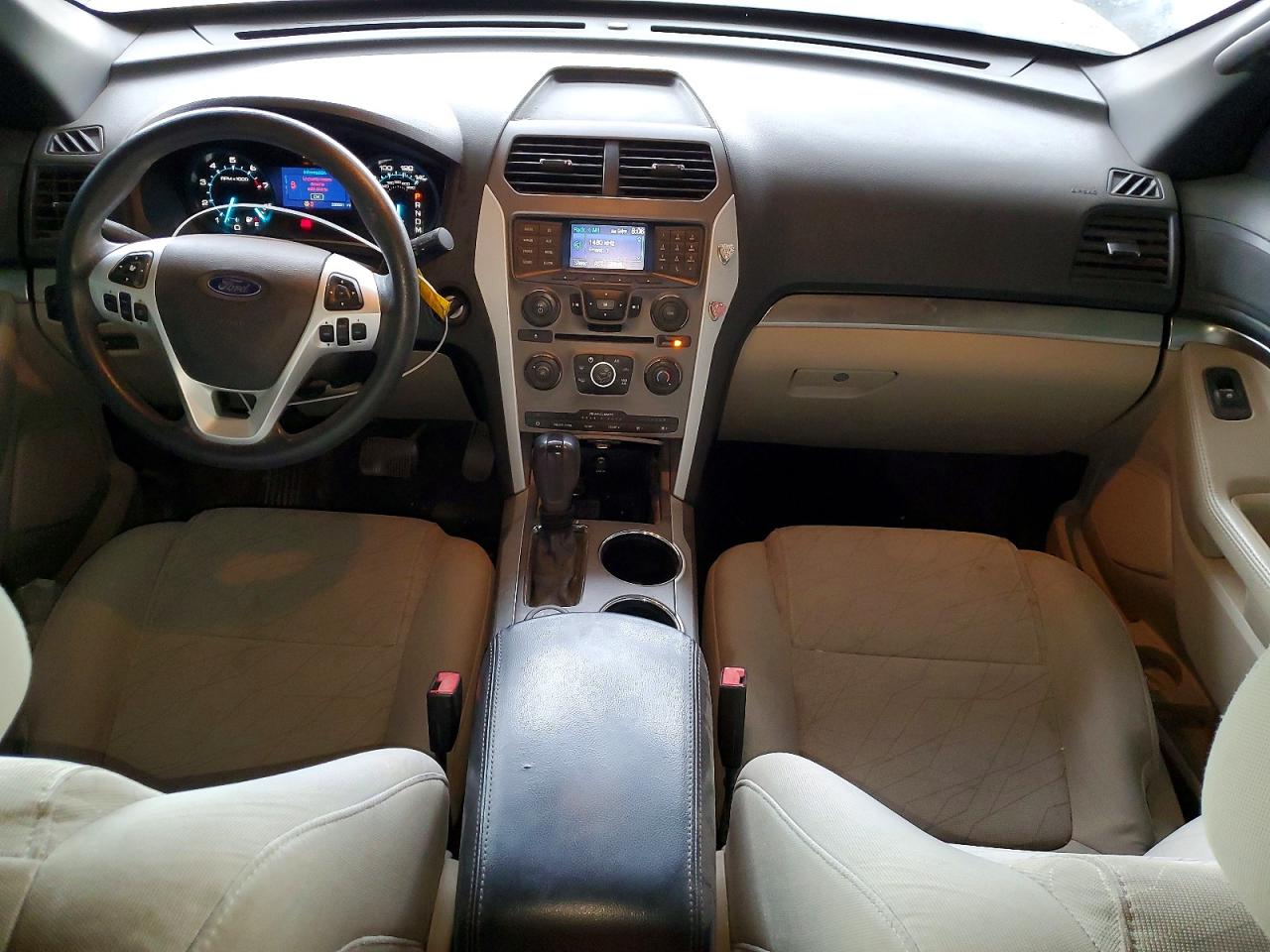 2013 Ford Explorer White vin: 1FM5K8B83DGA55763