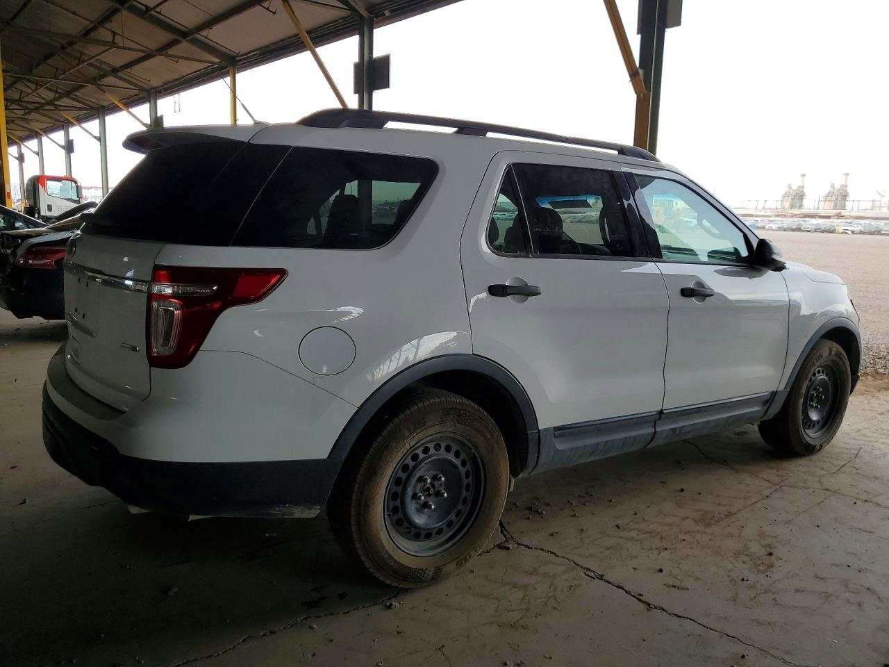 2013 Ford Explorer White vin: 1FM5K8B83DGA55763