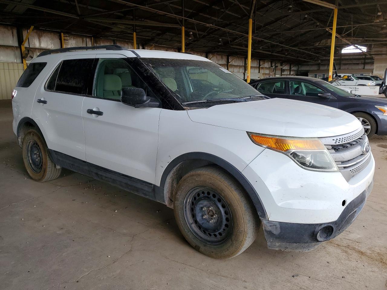 2013 Ford Explorer White vin: 1FM5K8B83DGA55763