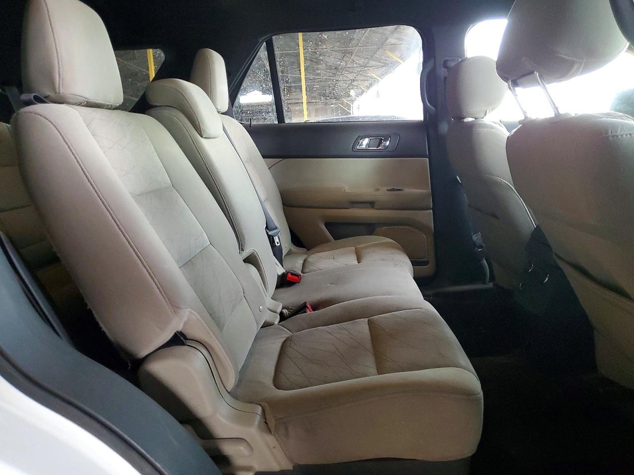 2013 Ford Explorer White vin: 1FM5K8B83DGA55763