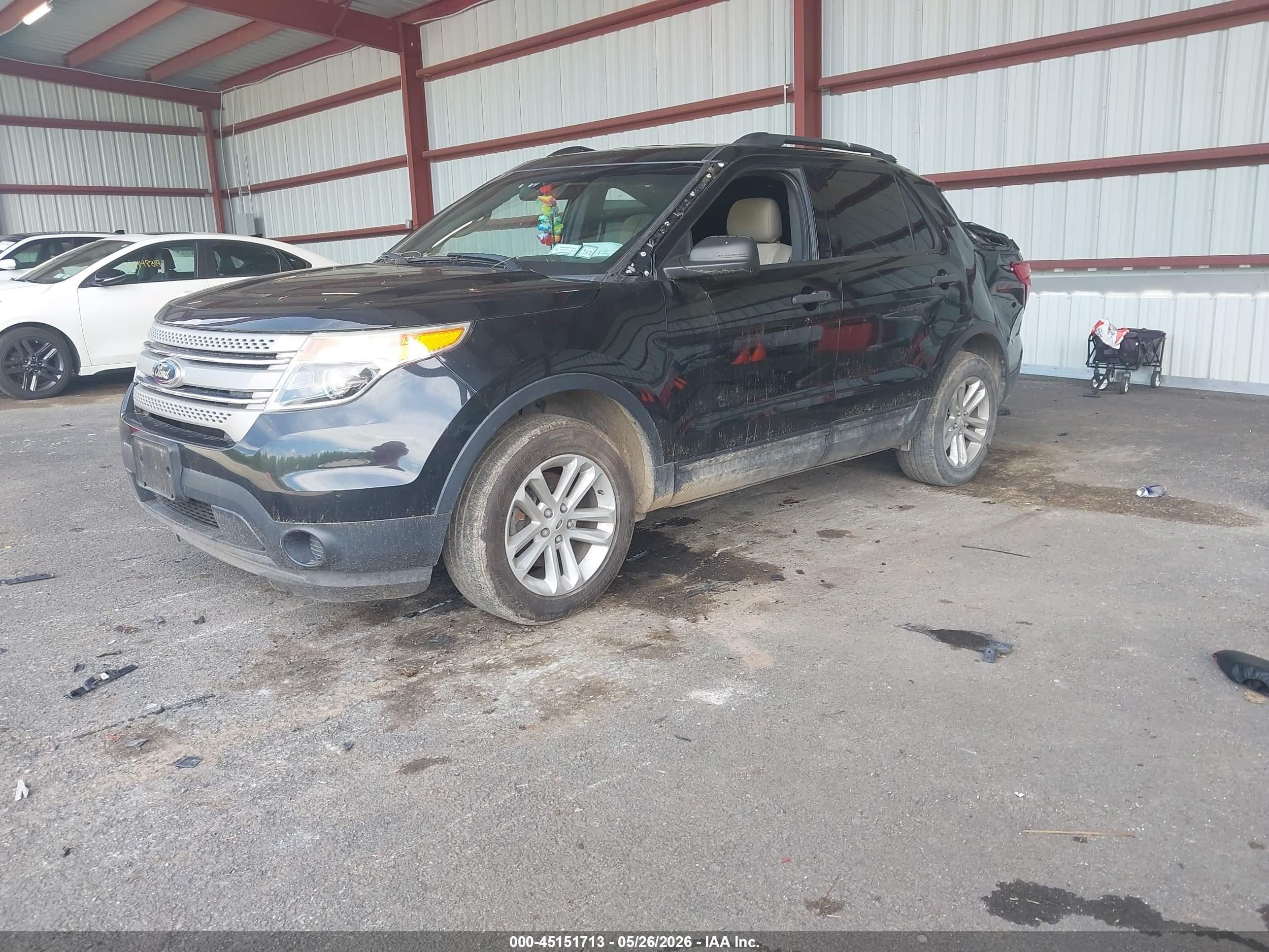 2014 Ford Explorer   Black vin: 1FM5K8B83EGA95651