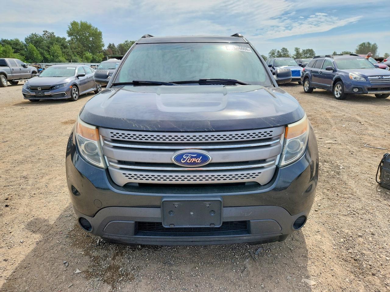 2015 Ford Explorer Black vin: 1FM5K8B83FGA58374