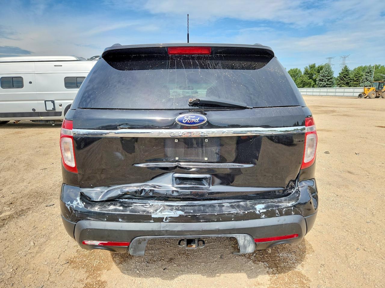 2015 Ford Explorer Black vin: 1FM5K8B83FGA58374