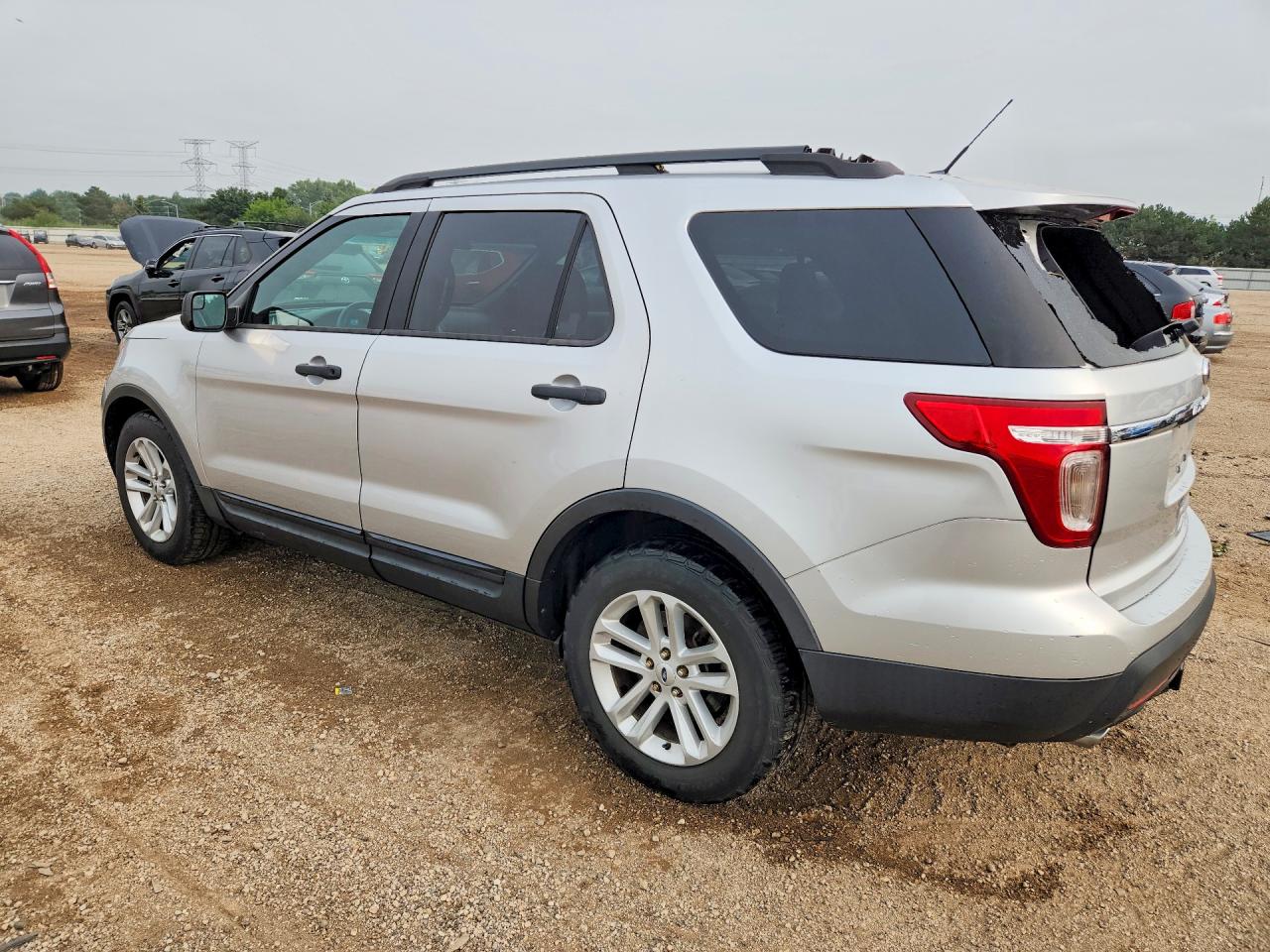 2013 Ford Explorer Серебряный vin: 1FM5K8B84DGA53620