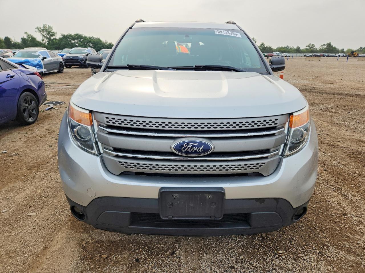 2013 Ford Explorer Серебряный vin: 1FM5K8B84DGA53620