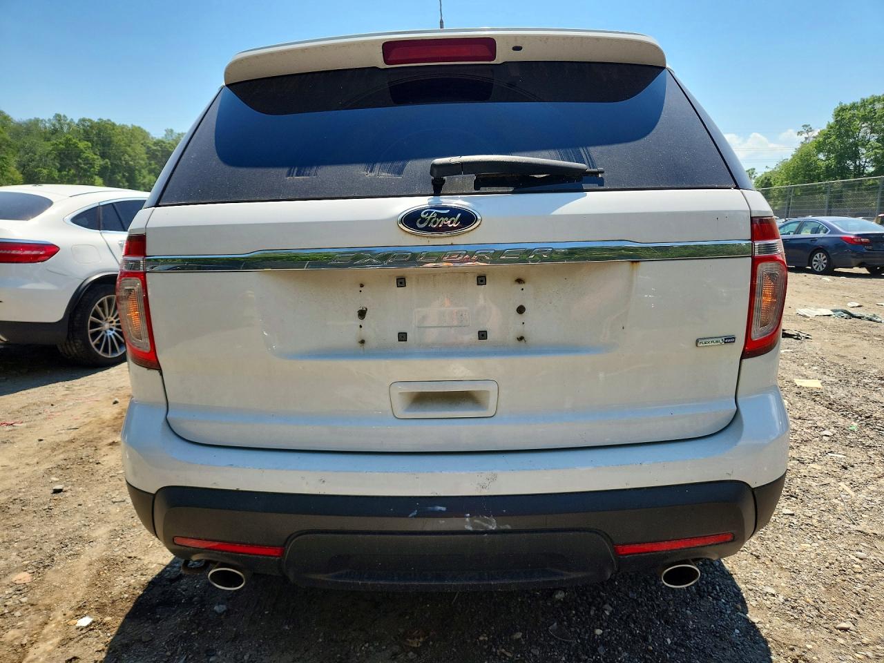 2013 Ford Explorer Белый vin: 1FM5K8B84DGA94037