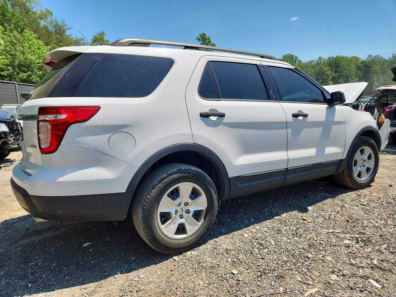 2013 Ford Explorer Белый vin: 1FM5K8B84DGA94037