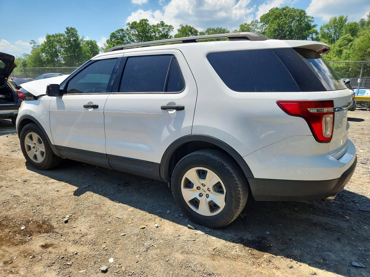 2013 Ford Explorer Белый vin: 1FM5K8B84DGA94037