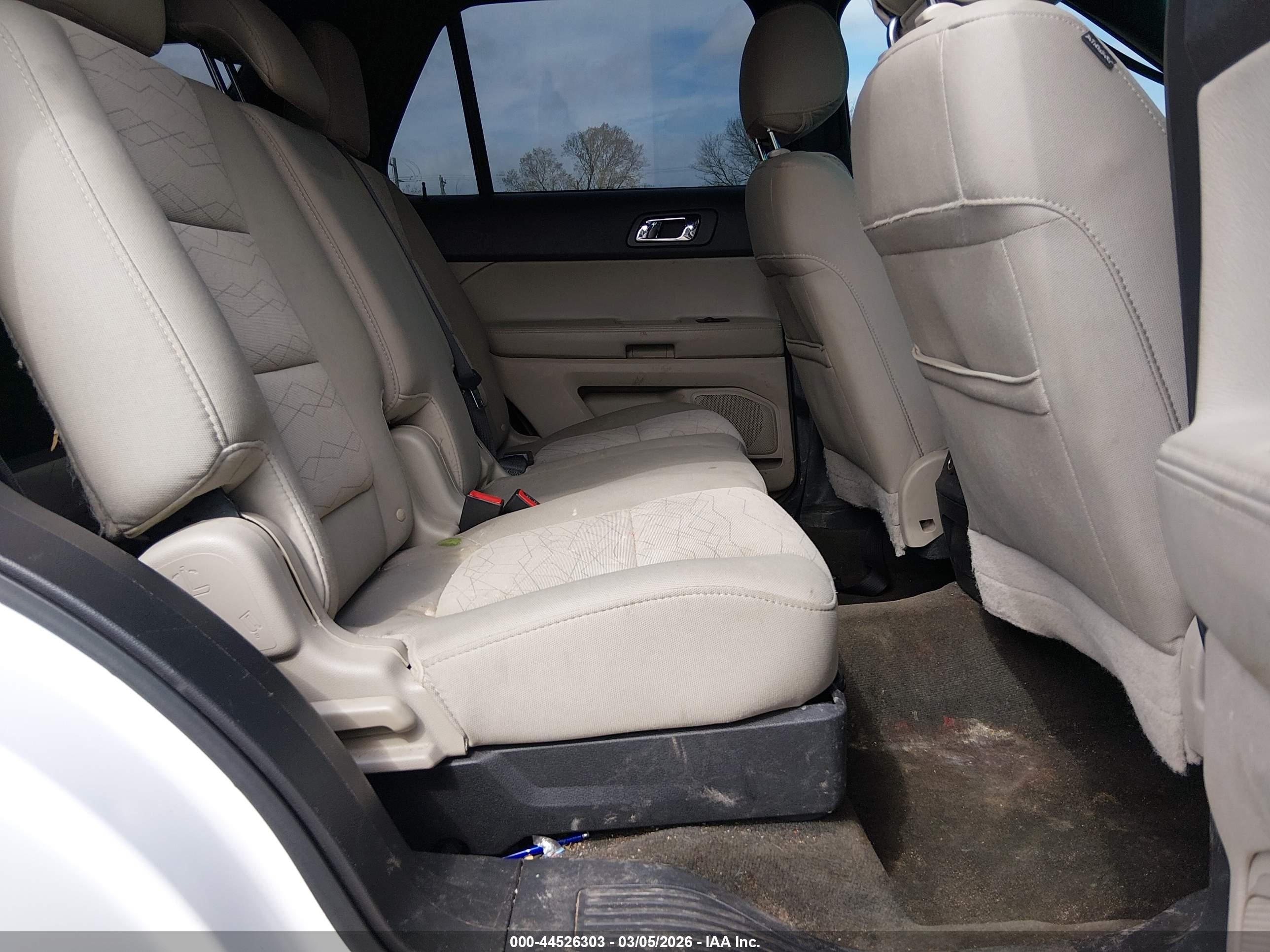 2014 Ford Explorer White vin: 1FM5K8B84EGA28167
