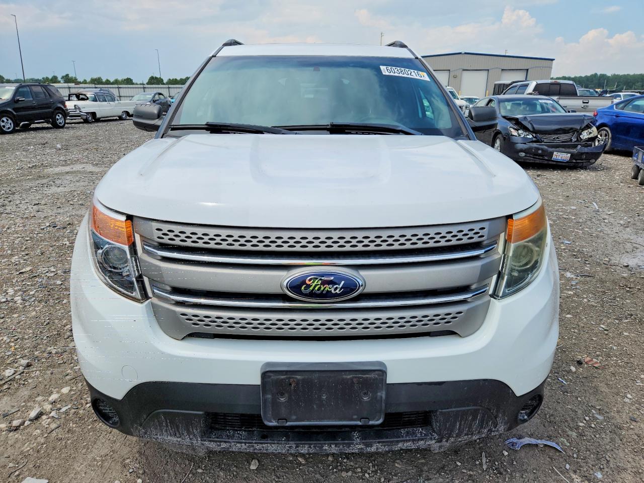 2014 Ford Explorer White vin: 1FM5K8B84EGC27011