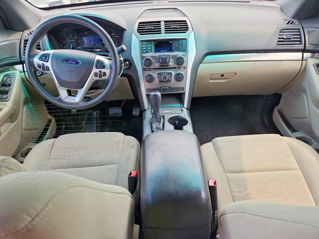 2014 Ford Explorer White vin: 1FM5K8B84EGC27011