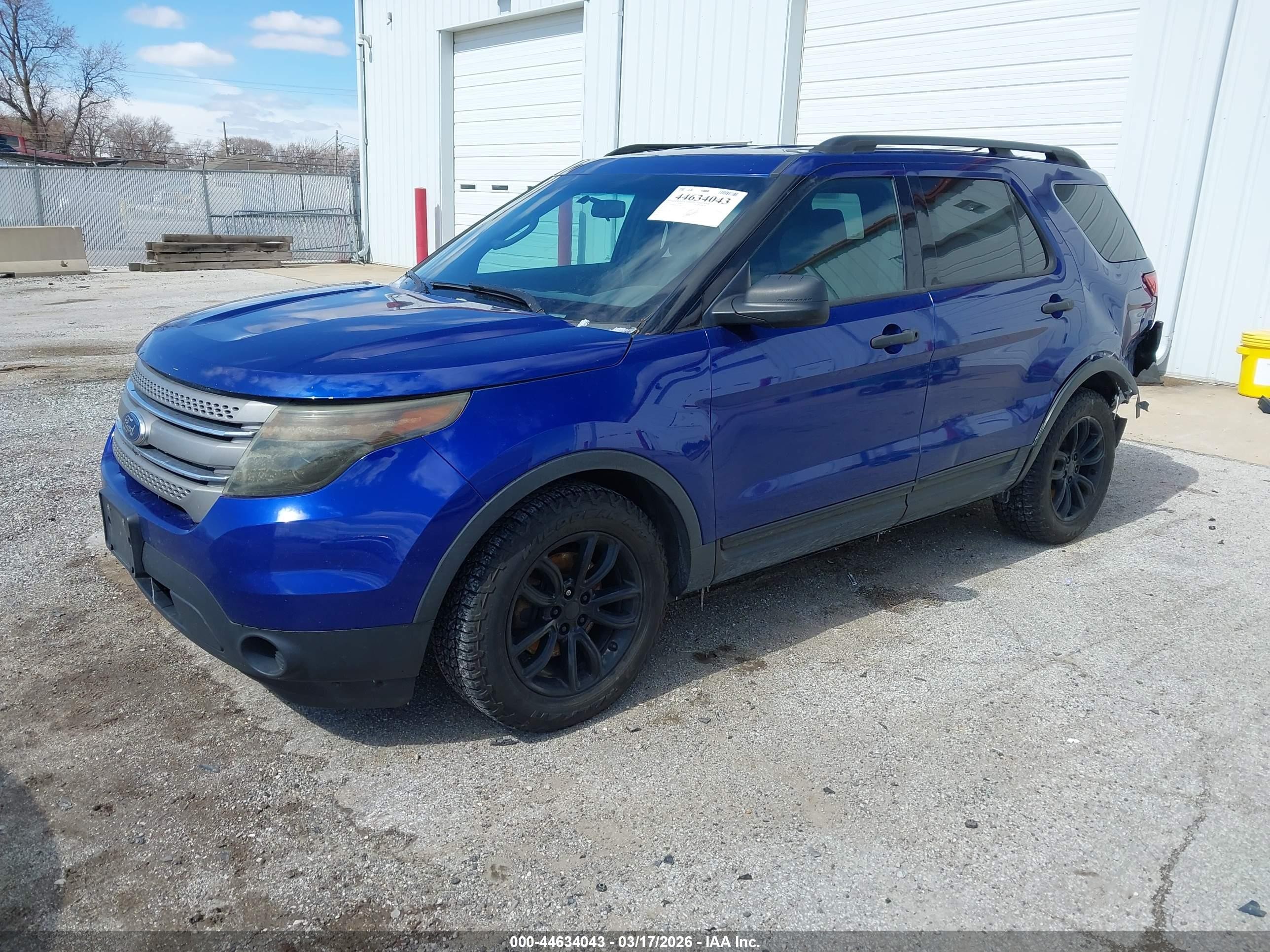2013 Ford Explorer   Blue vin: 1FM5K8B85DGA58213