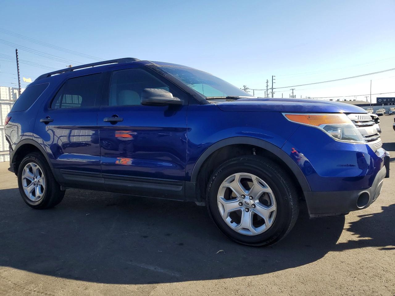 2013 Ford Explorer Blue vin: 1FM5K8B85DGB59073