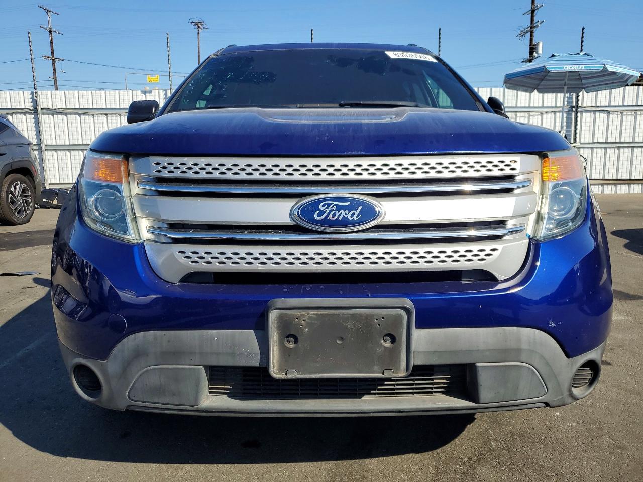 2013 Ford Explorer Blue vin: 1FM5K8B85DGB59073