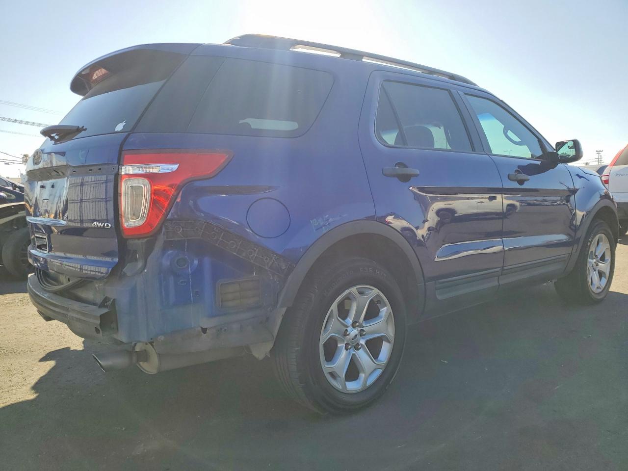 2013 Ford Explorer Blue vin: 1FM5K8B85DGB59073