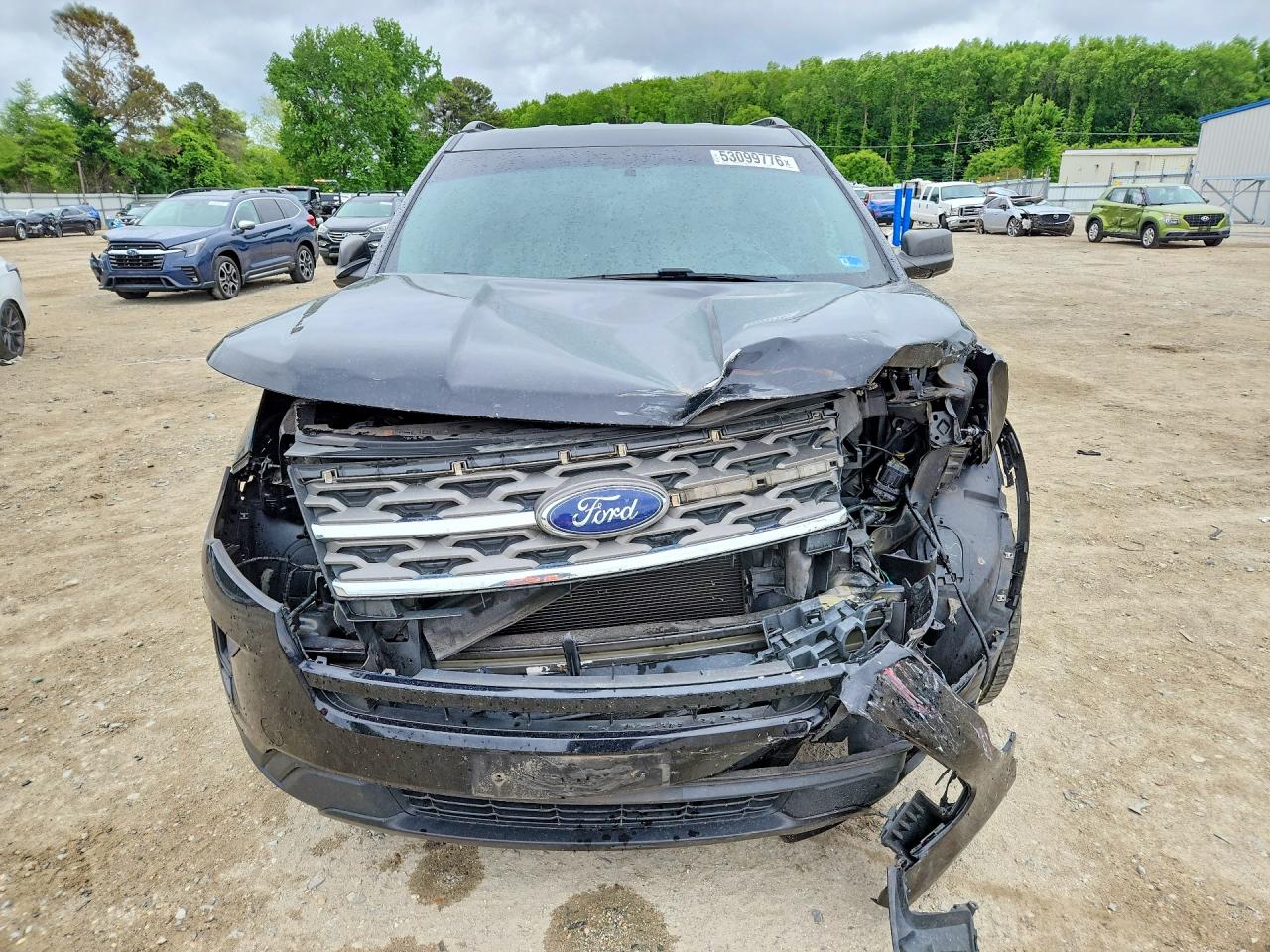 2018 Ford Explorer Black vin: 1FM5K8B85JGA90350