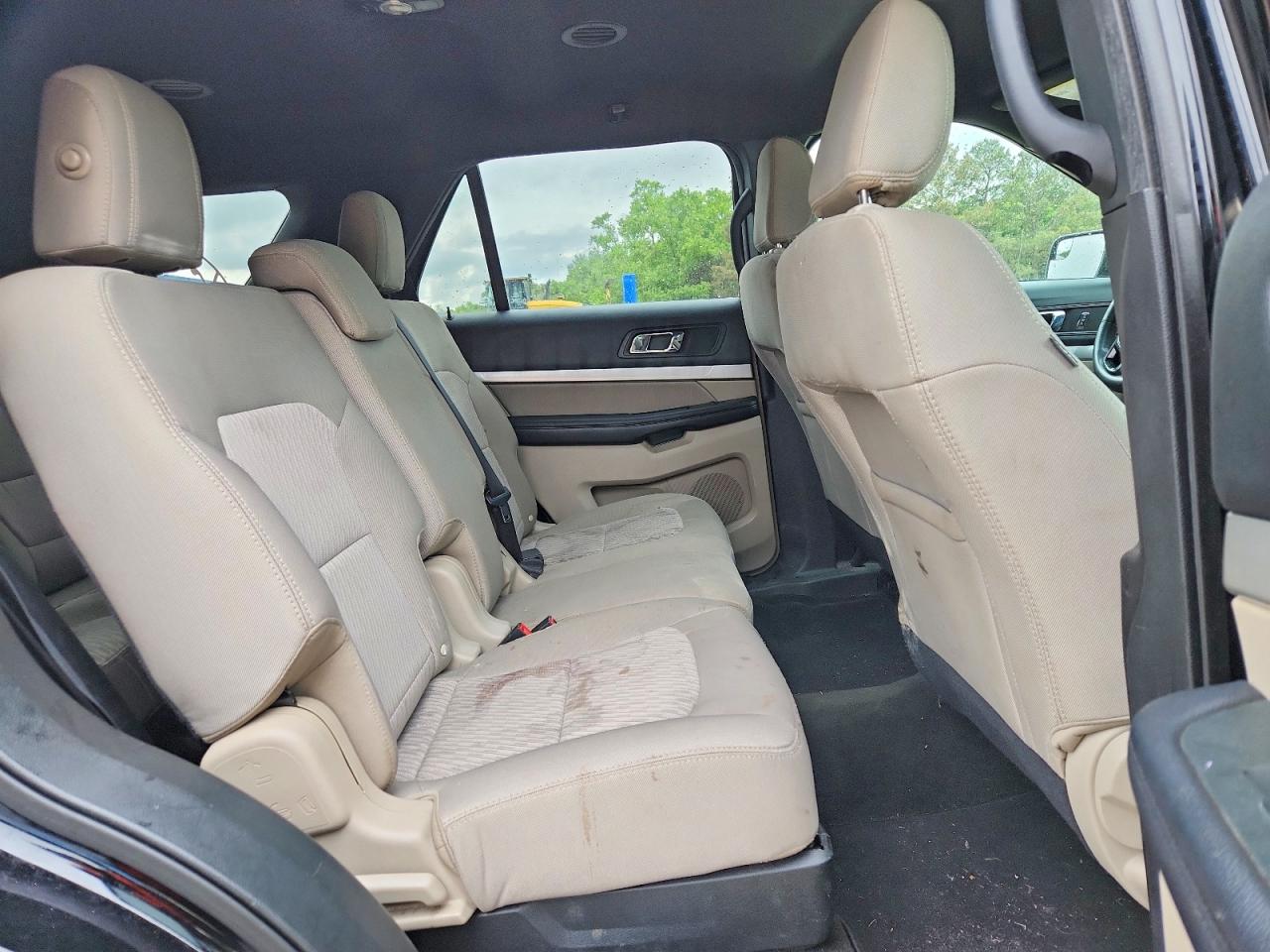 2018 Ford Explorer Black vin: 1FM5K8B85JGA90350