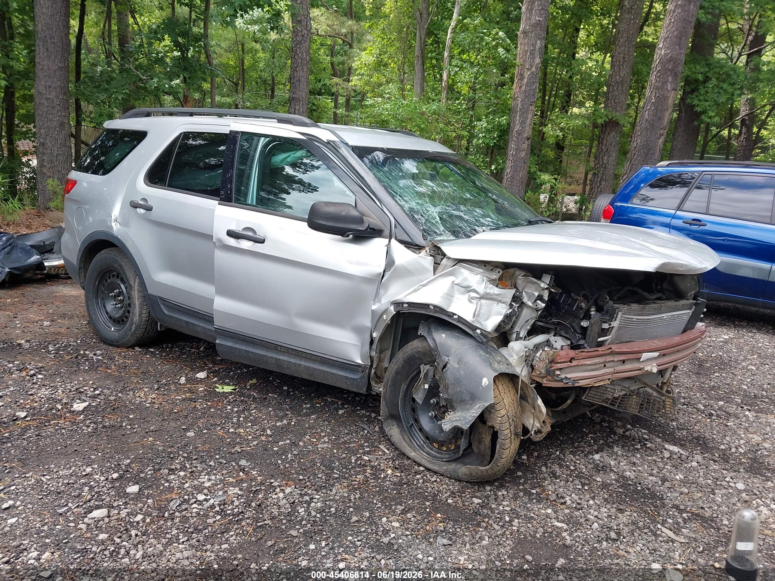 2013 Ford Explorer Silver vin: 1FM5K8B86DGA71620