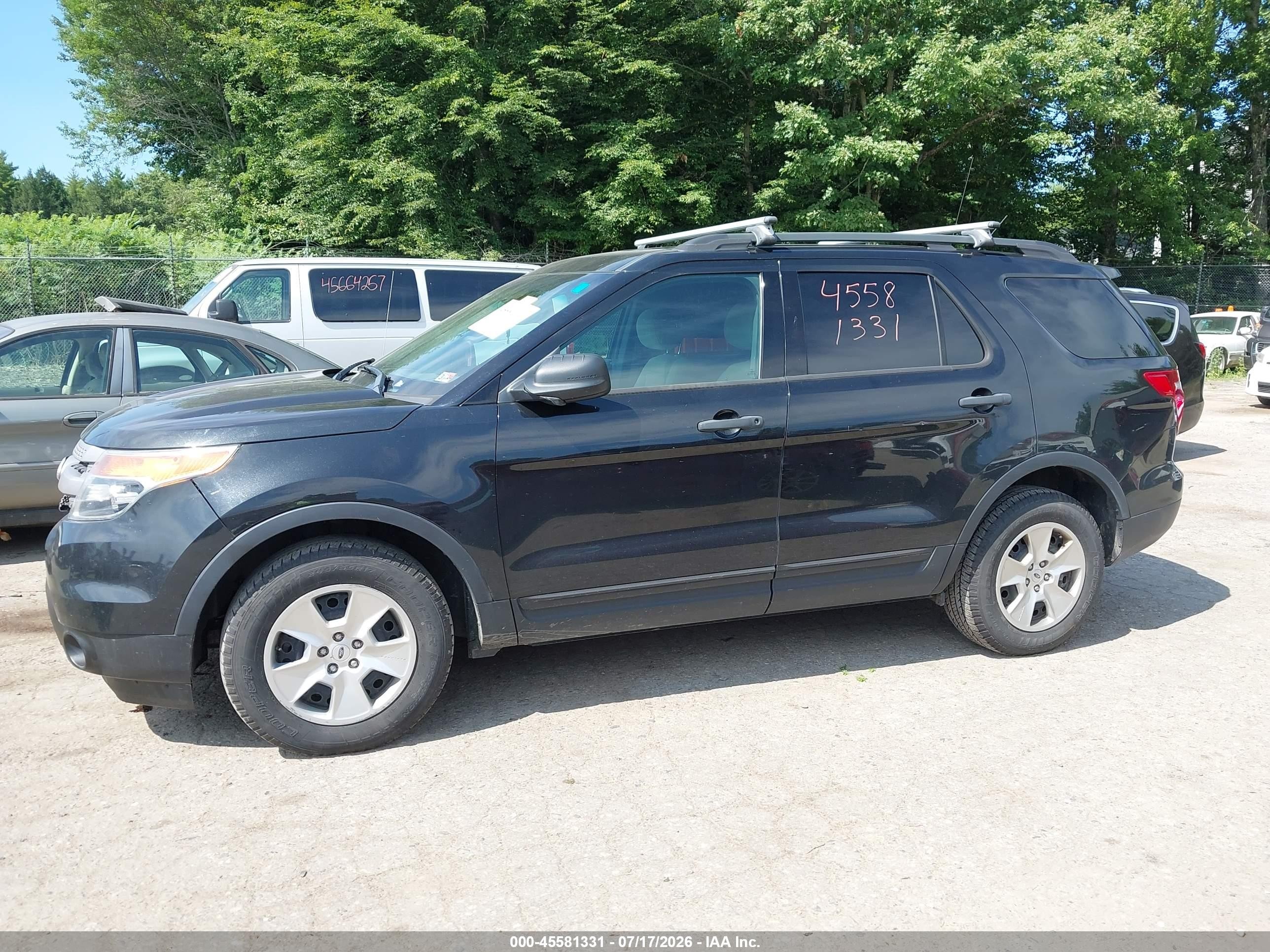 2013 Ford Explorer   Black vin: 1FM5K8B86DGA71956