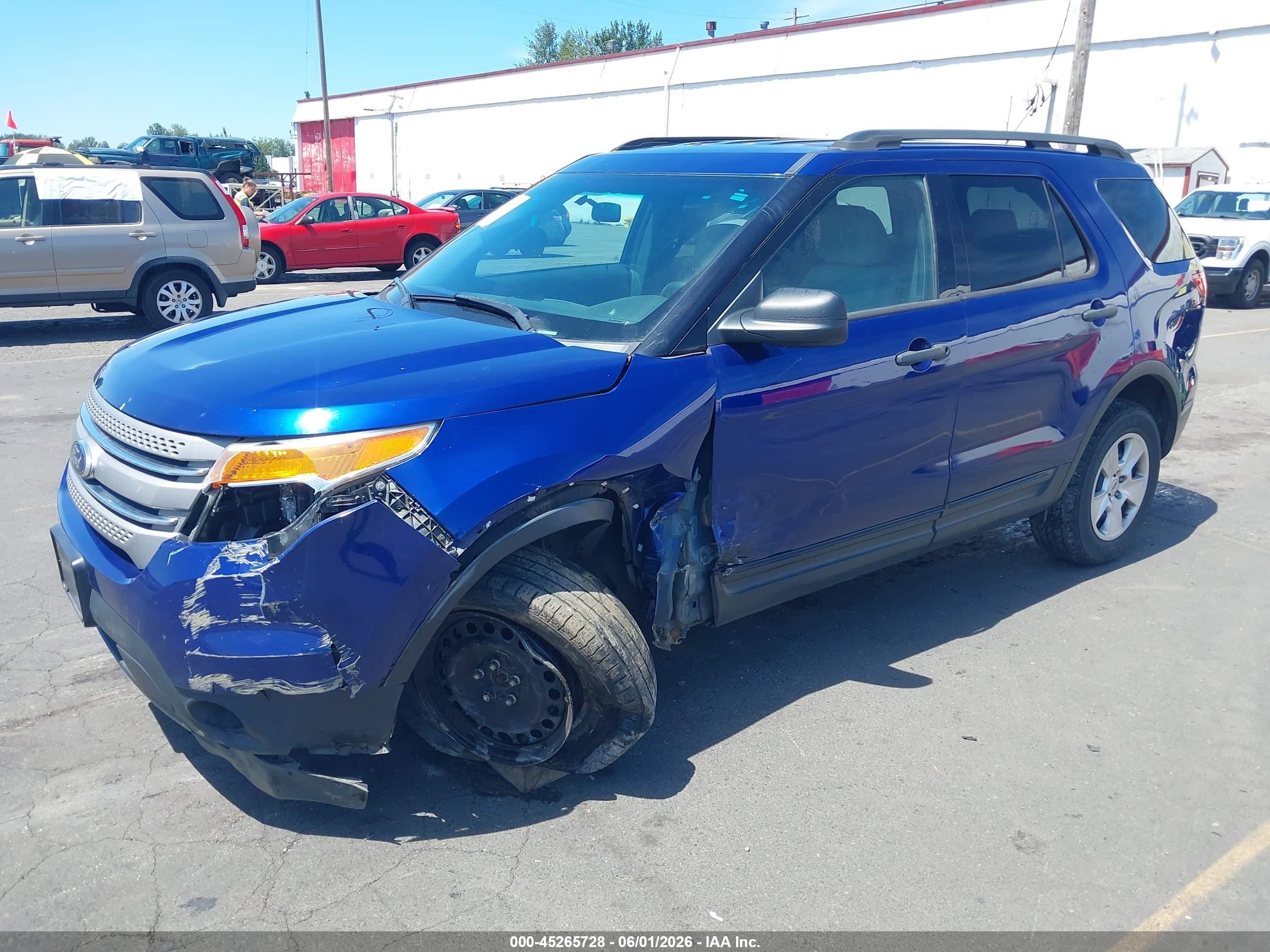 2013 Ford Explorer   Синий vin: 1FM5K8B86DGA72119