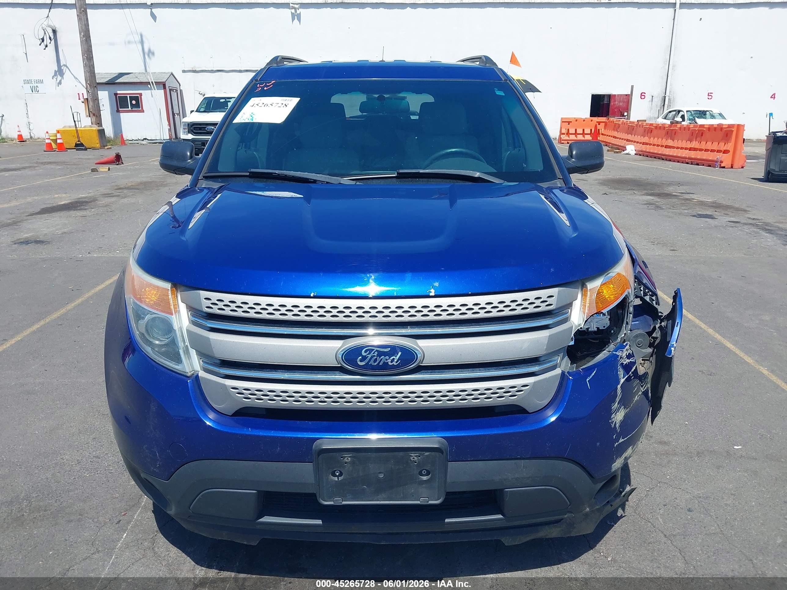 2013 Ford Explorer   Синий vin: 1FM5K8B86DGA72119