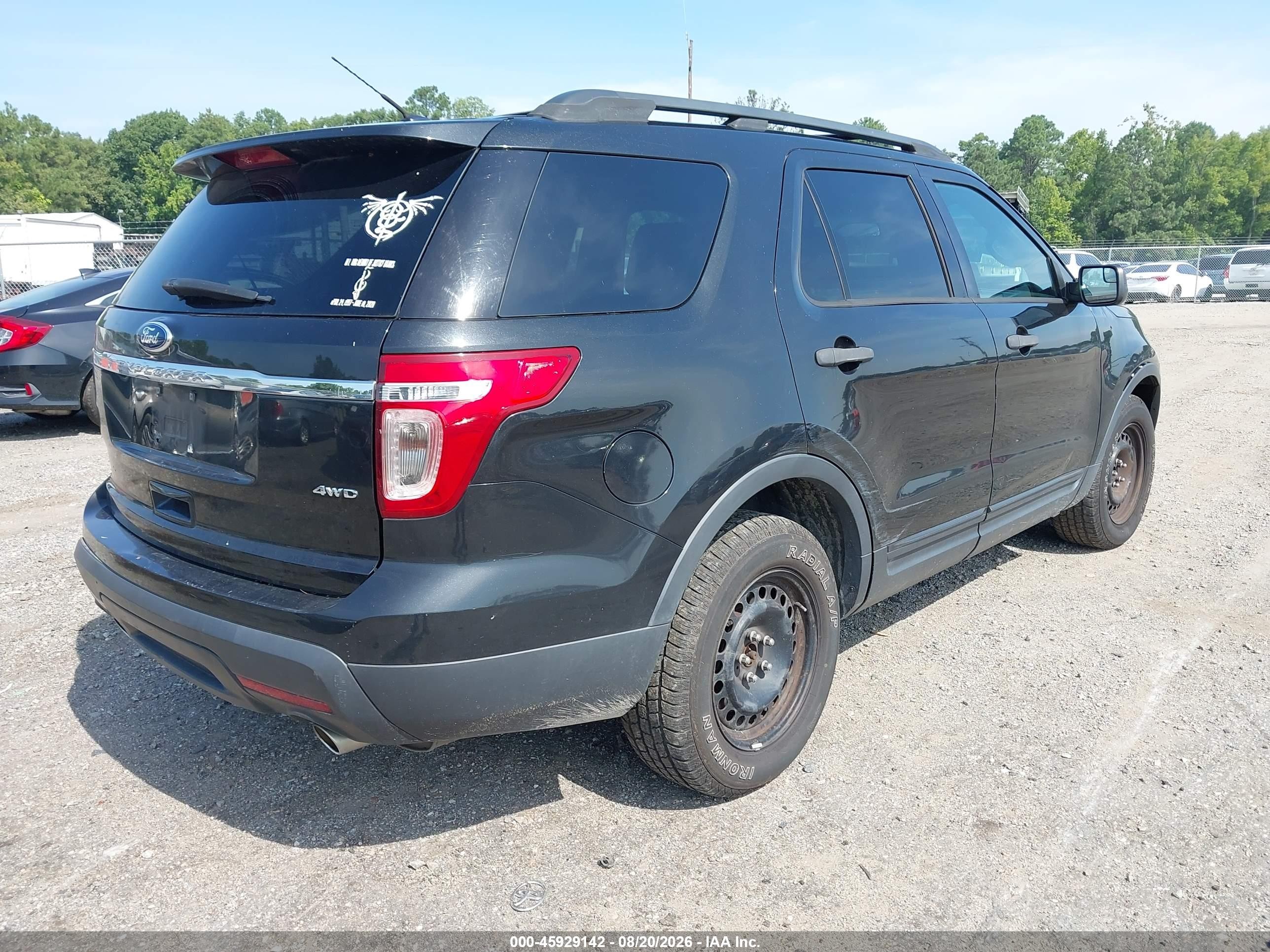 2014 Ford Explorer   Black vin: 1FM5K8B86EGA30227
