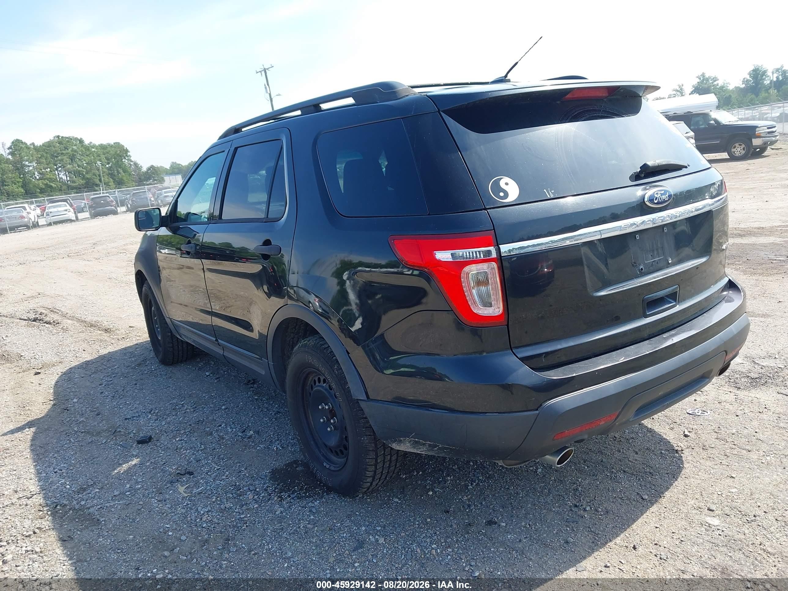 2014 Ford Explorer   Black vin: 1FM5K8B86EGA30227