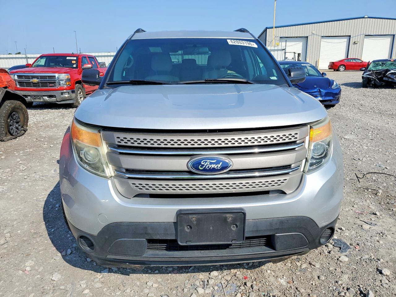 2014 Ford Explorer Silver vin: 1FM5K8B86EGA43513