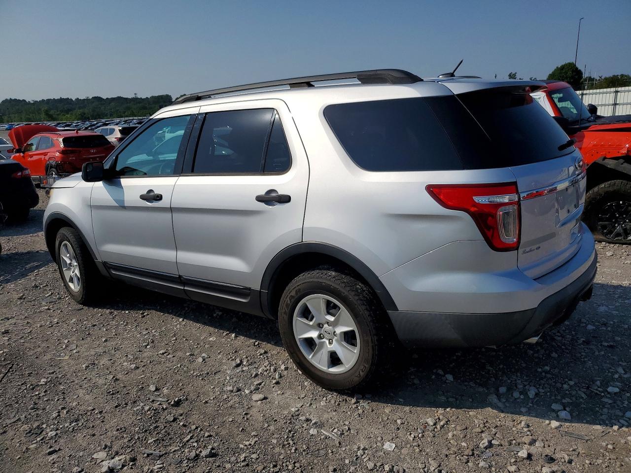2014 Ford Explorer Silver vin: 1FM5K8B86EGA43513