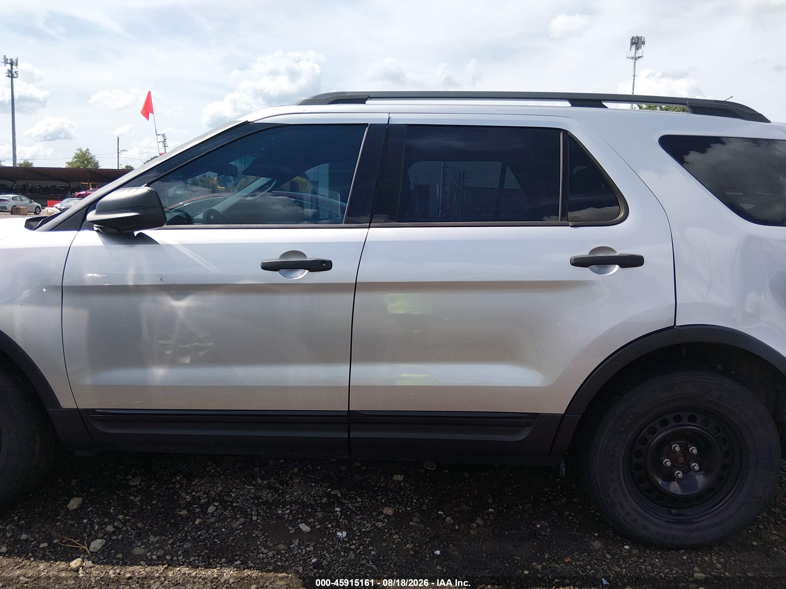 2014 Ford Explorer Silver vin: 1FM5K8B86EGA90816